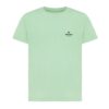 Iqoniq Koli kids lightweight recycled cotton t-shirt - Iceberg Green