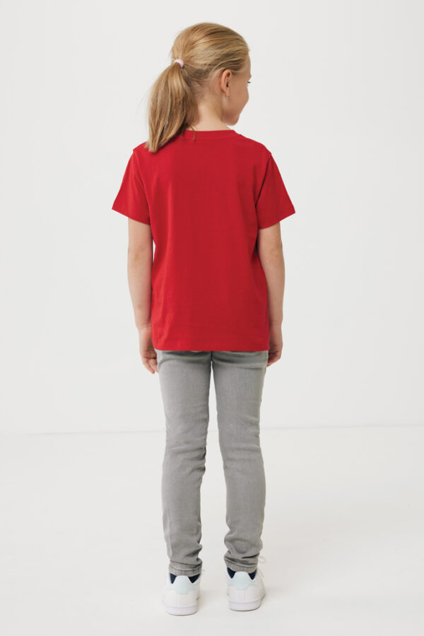 Iqoniq Koli kids lightweight recycled cotton t-shirt - Red