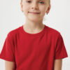 Iqoniq Koli kids lightweight recycled cotton t-shirt - Red