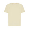 Iqoniq Koli kids lightweight recycled cotton t-shirt - Cream Yellow