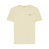 Iqoniq Koli kids lightweight recycled cotton t-shirt - Cream Yellow