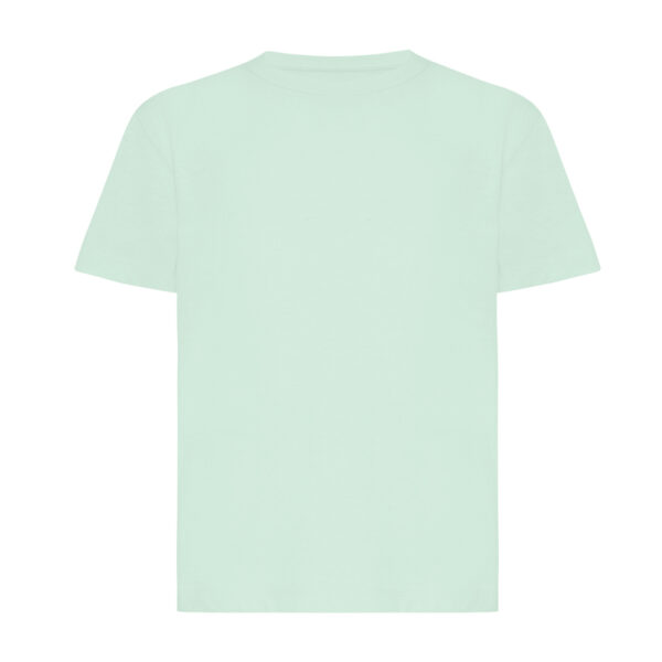 Iqoniq Koli kids lightweight recycled cotton t-shirt - Crushed Mint