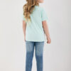 Iqoniq Koli kids lightweight recycled cotton t-shirt - Crushed Mint