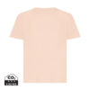 Iqoniq Koli kids lightweight recycled cotton t-shirt - Peach Nectar