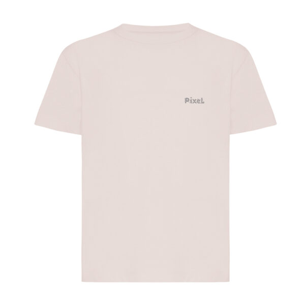 Iqoniq Koli kids lightweight recycled cotton t-shirt - Cloud Pink