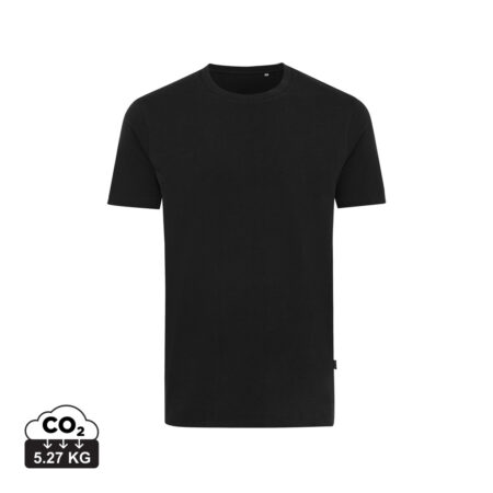 Iqoniq Bryce recycled cotton t-shirt - Black