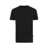 Iqoniq Bryce recycled cotton t-shirt - Black