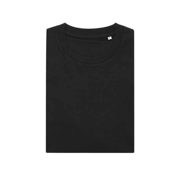 Iqoniq Bryce recycled cotton t-shirt - Black