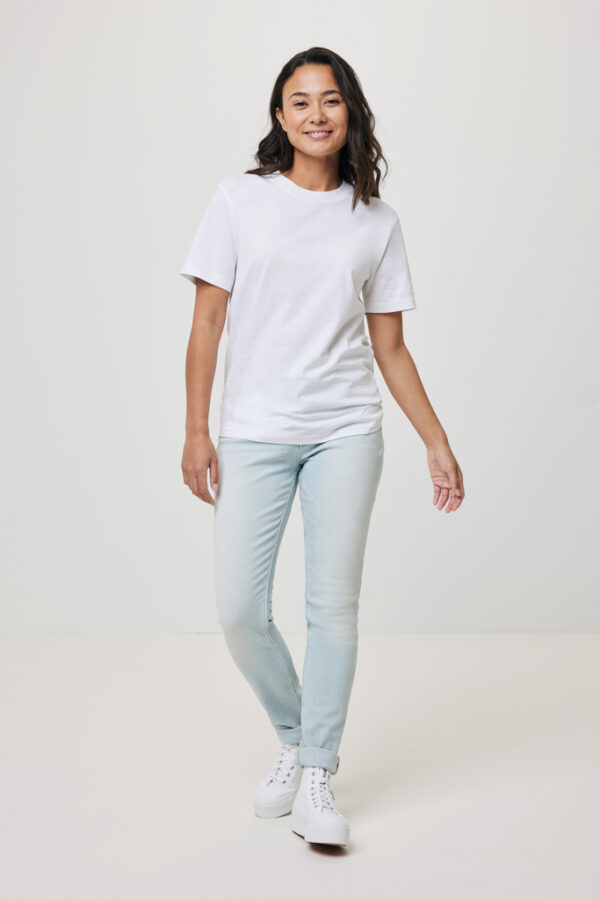 Iqoniq Bryce recycled cotton t-shirt - Recycled White