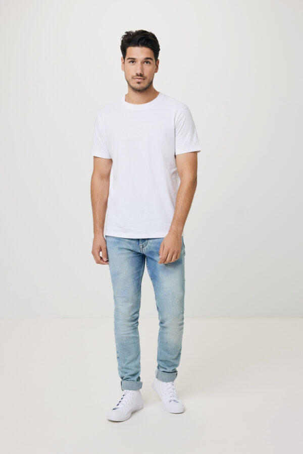 Iqoniq Bryce recycled cotton t-shirt - Recycled White