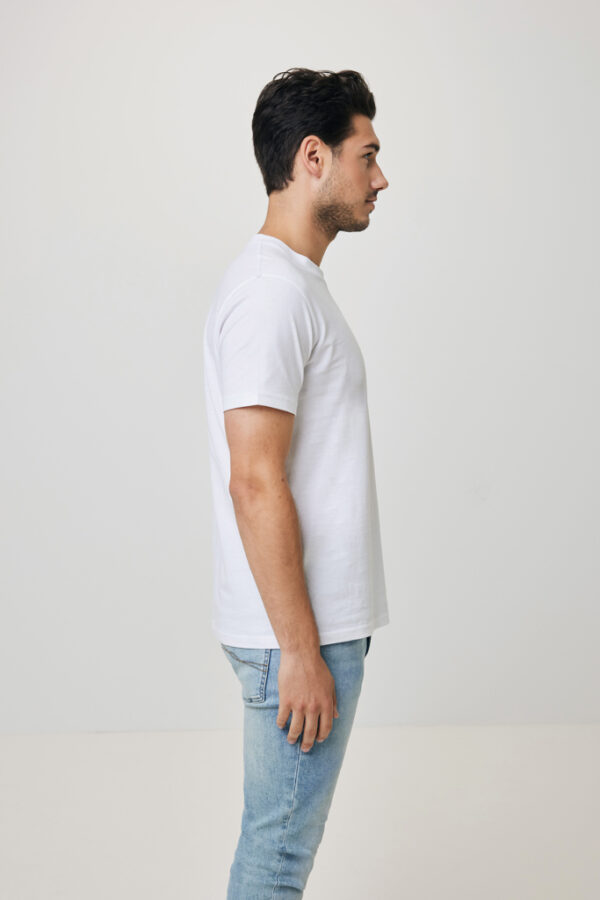 Iqoniq Bryce recycled cotton t-shirt - Recycled White