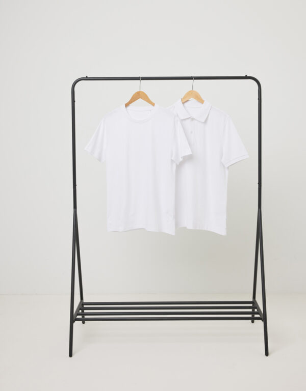 Iqoniq Bryce recycled cotton t-shirt - Recycled White