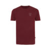 Iqoniq Bryce recycled cotton t-shirt - Burgundy