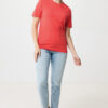 Iqoniq Bryce recycled cotton t-shirt - Luscious Red