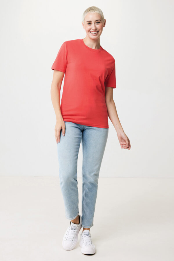 Iqoniq Bryce recycled cotton t-shirt - Luscious Red