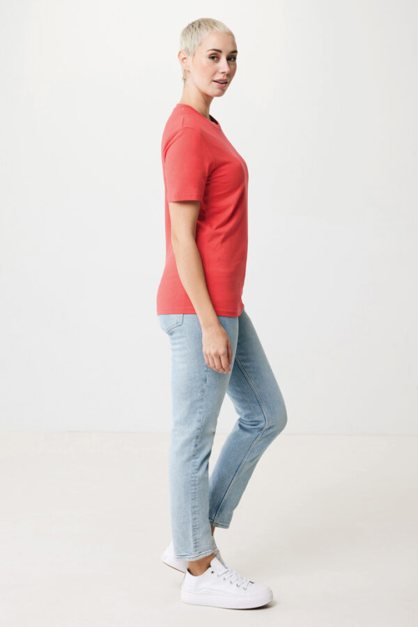 Iqoniq Bryce recycled cotton t-shirt - Luscious Red