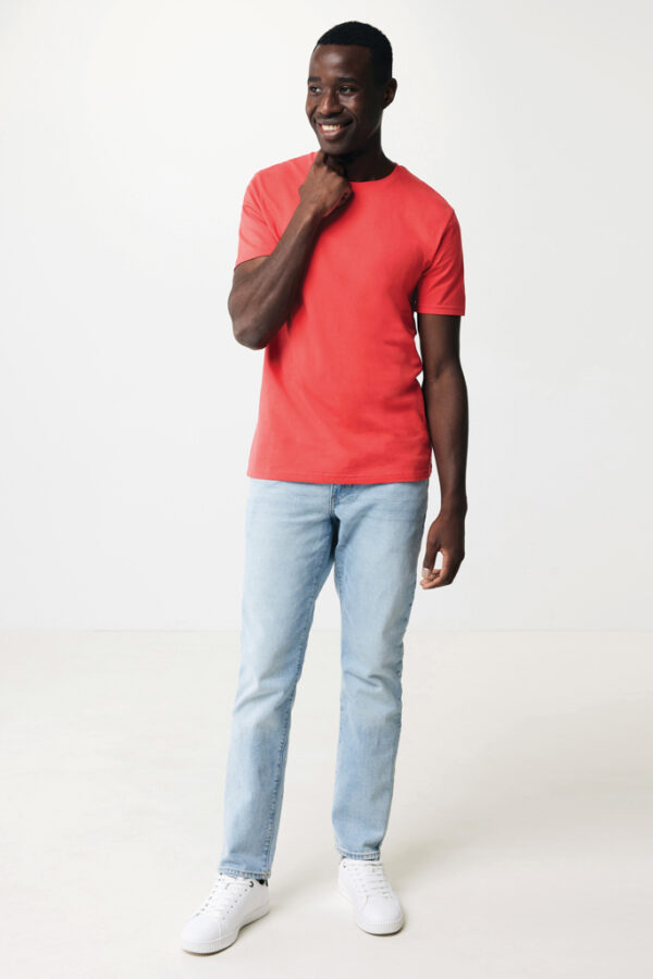 Iqoniq Bryce recycled cotton t-shirt - Luscious Red