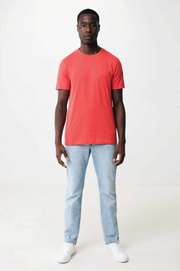 Iqoniq Bryce recycled cotton t-shirt - Luscious Red