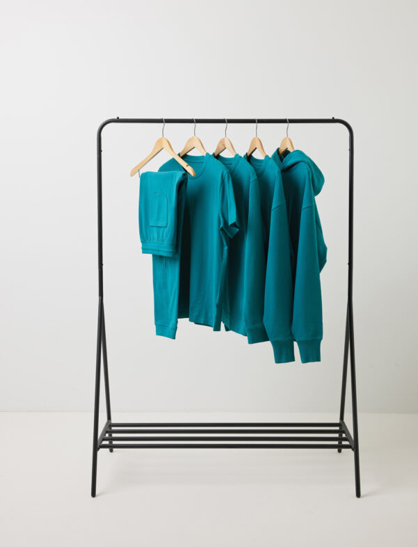 Iqoniq Bryce recycled cotton t-shirt - Verdigris