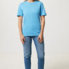 Iqoniq Bryce recycled cotton t-shirt - Tranquil Blue