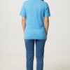 Iqoniq Bryce recycled cotton t-shirt - Tranquil Blue