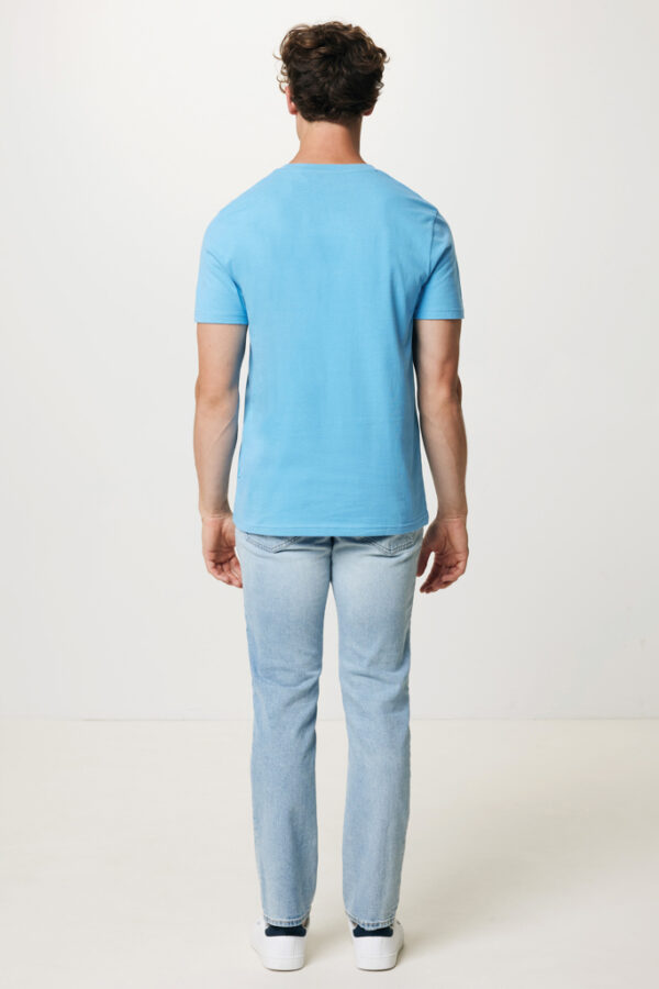 Iqoniq Bryce recycled cotton t-shirt - Tranquil Blue