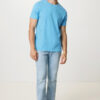 Iqoniq Bryce recycled cotton t-shirt - Tranquil Blue