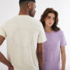 Iqoniq Bryce recycled cotton t-shirt - Lavender