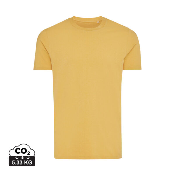 Iqoniq Bryce recycled cotton t-shirt - Ochre Yellow