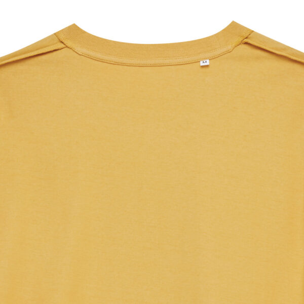 Iqoniq Bryce recycled cotton t-shirt - Ochre Yellow