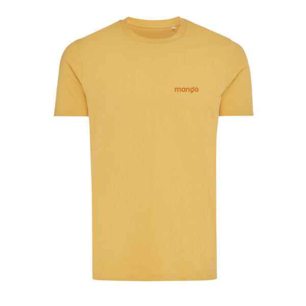 Iqoniq Bryce recycled cotton t-shirt - Ochre Yellow