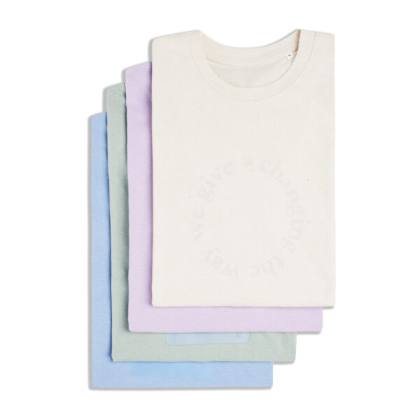 Iqoniq Bryce recycled cotton t-shirt - Sky Blue