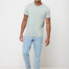 Iqoniq Bryce recycled cotton t-shirt - Iceberg Green