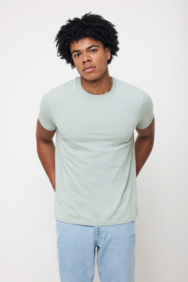 Iqoniq Bryce recycled cotton t-shirt - Iceberg Green