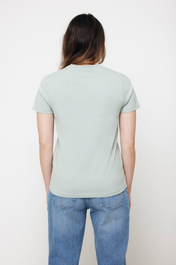 Iqoniq Bryce recycled cotton t-shirt - Iceberg Green