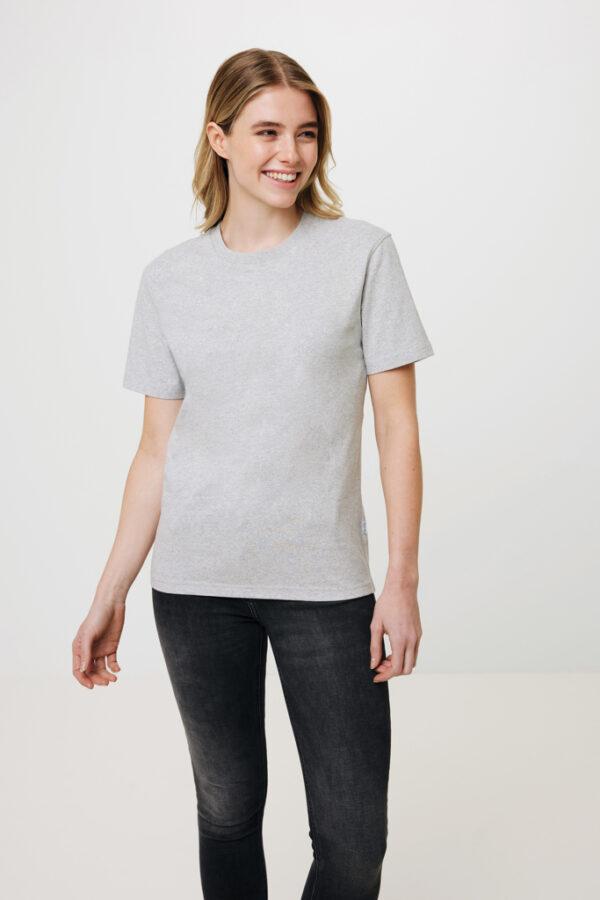 Iqoniq Manuel recycled cotton t-shirt undyed - Heather Grey