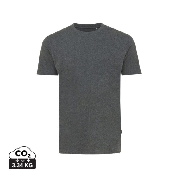 Iqoniq Manuel recycled cotton t-shirt undyed - Heather Anthracite