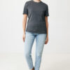 Iqoniq Manuel recycled cotton t-shirt undyed - Heather Anthracite