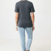 Iqoniq Manuel recycled cotton t-shirt undyed - Heather Anthracite