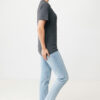 Iqoniq Manuel recycled cotton t-shirt undyed - Heather Anthracite