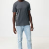 Iqoniq Manuel recycled cotton t-shirt undyed - Heather Anthracite