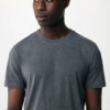 Iqoniq Manuel recycled cotton t-shirt undyed - Heather Anthracite