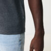 Iqoniq Manuel recycled cotton t-shirt undyed - Heather Anthracite