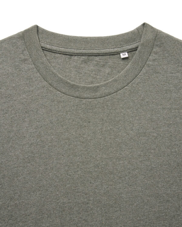 Iqoniq Manuel recycled cotton t-shirt undyed - Heather Green