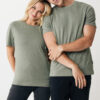 Iqoniq Manuel recycled cotton t-shirt undyed - Heather Green