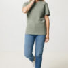 Iqoniq Manuel recycled cotton t-shirt undyed - Heather Green