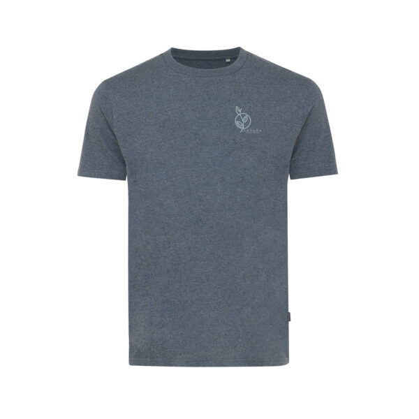 Iqoniq Manuel recycled cotton t-shirt undyed - Heather Navy