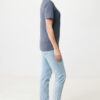 Iqoniq Manuel recycled cotton t-shirt undyed - Heather Navy