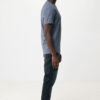 Iqoniq Manuel recycled cotton t-shirt undyed - Heather Navy