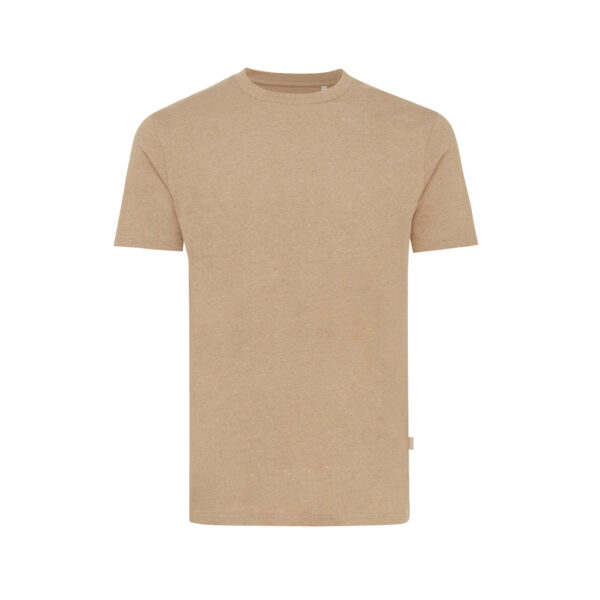 Iqoniq Manuel recycled cotton t-shirt undyed - Heather Brown